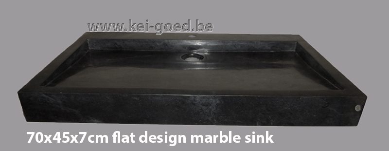 flat design marble sink